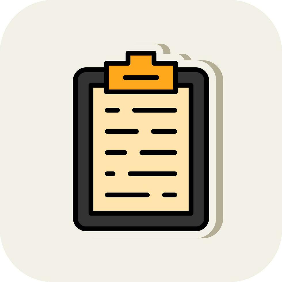 List  Vector Icon Design