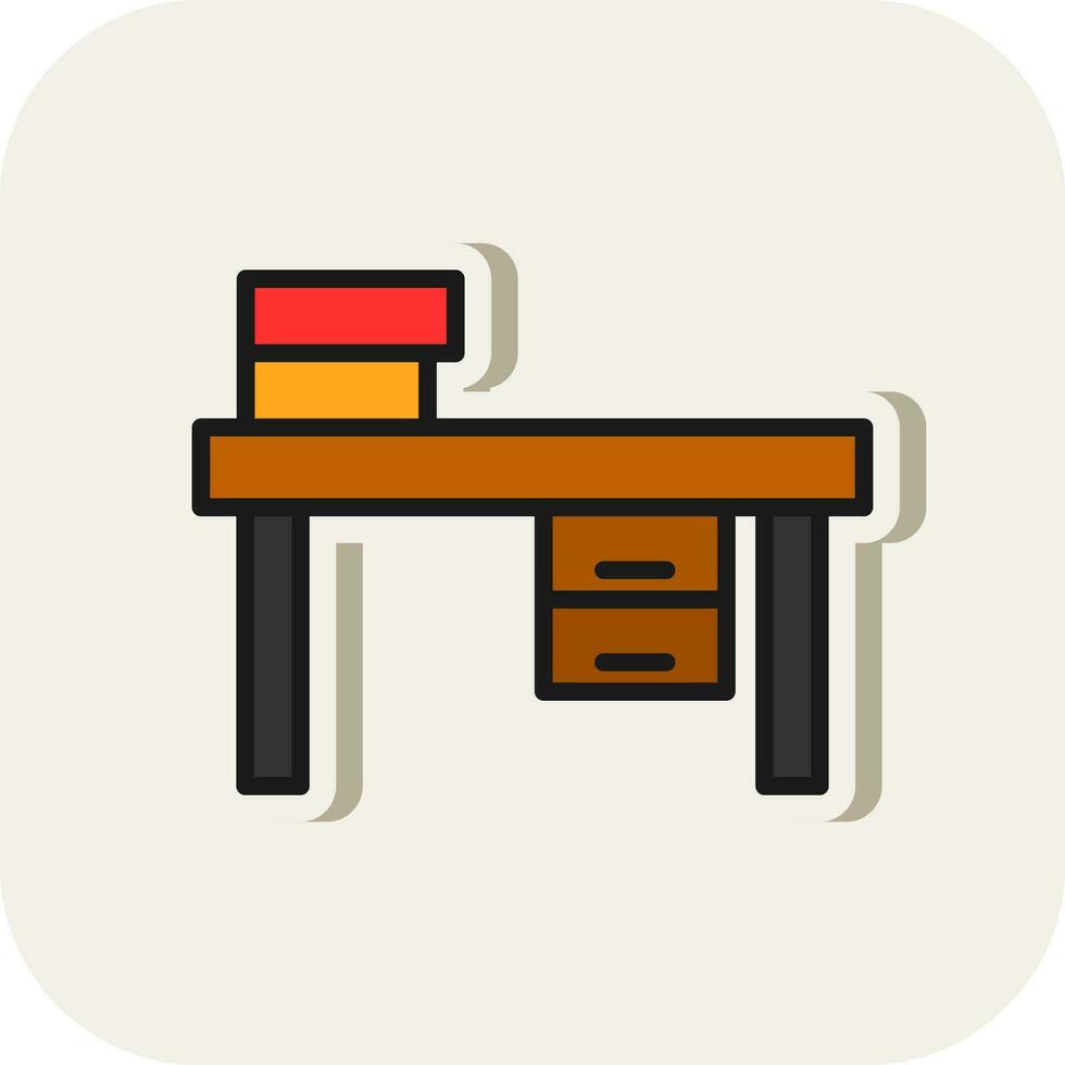 mesa vector icono diseño