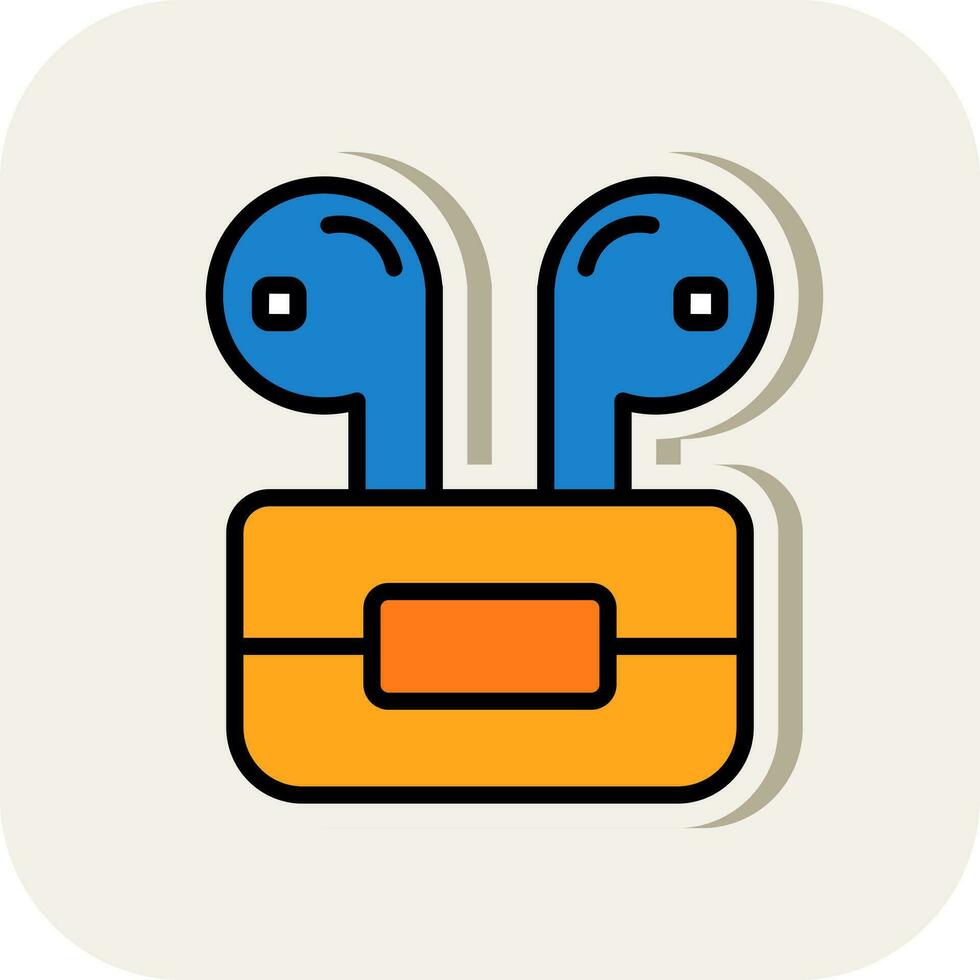 Airpods  Vector Icon Design