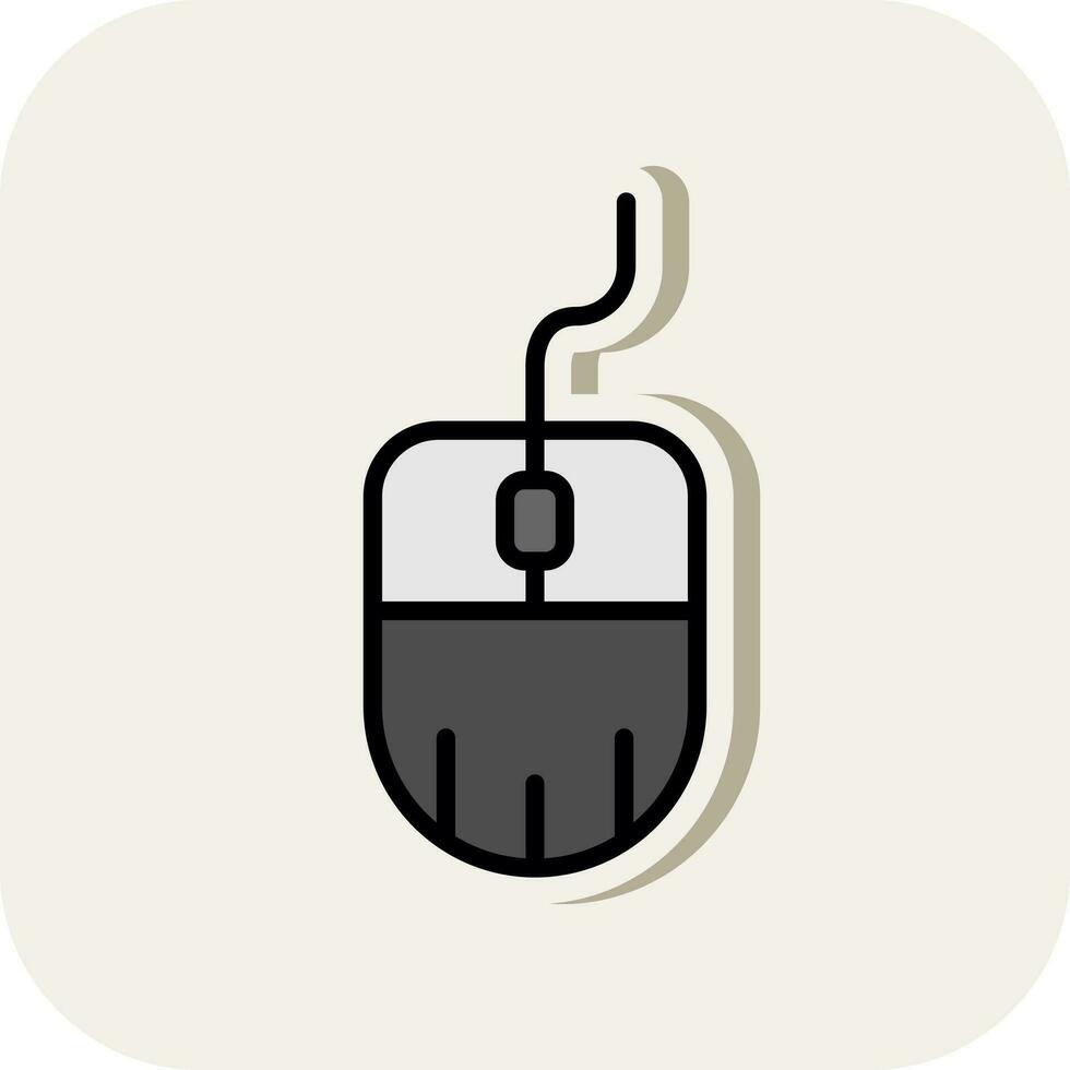 Computer Mouse  Vector Icon Design