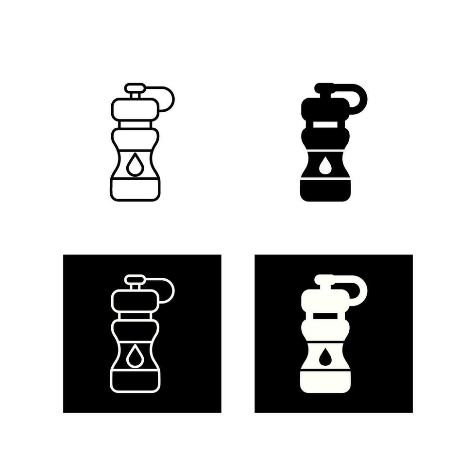 Water Bottle Vector Icon