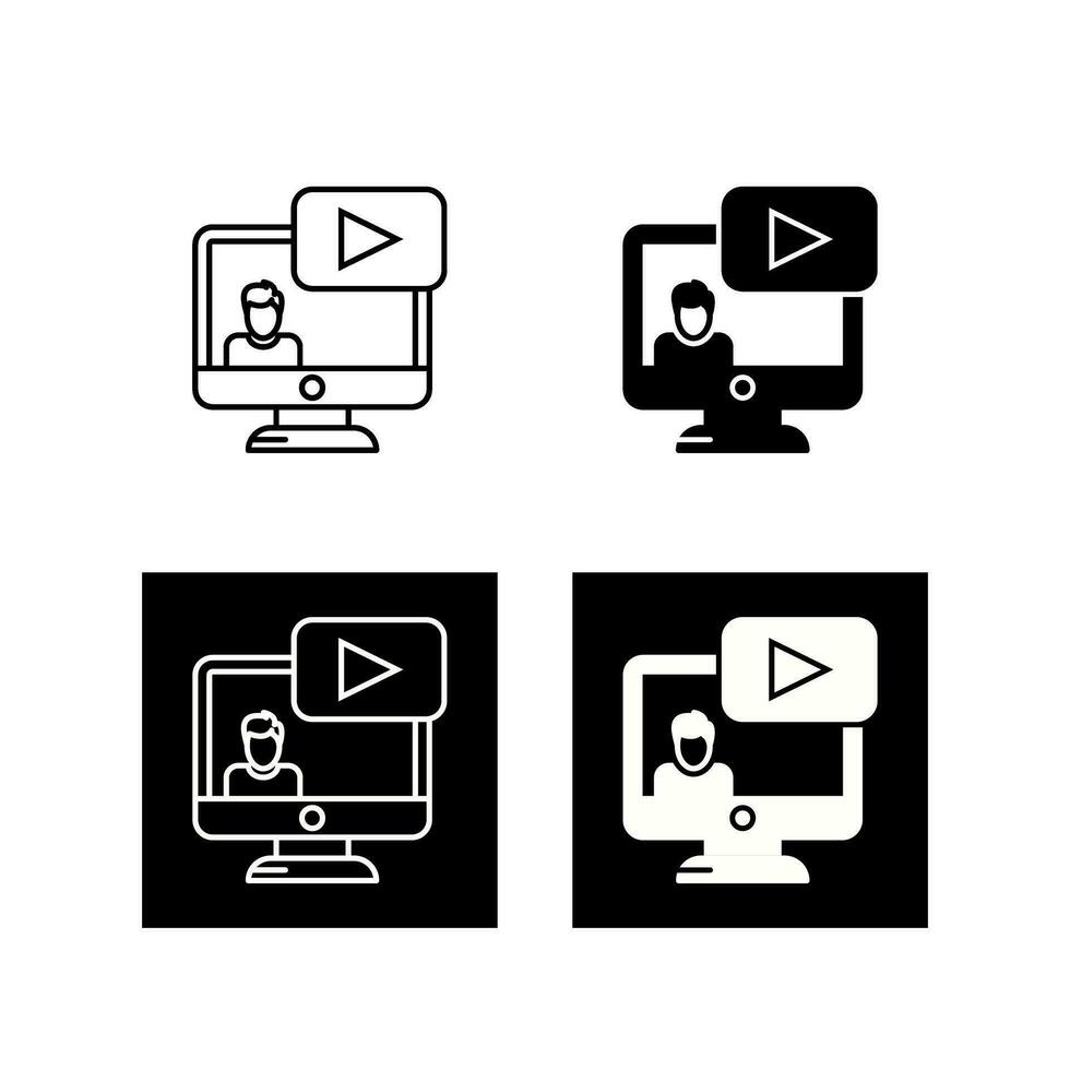 Webinar Vector Icon