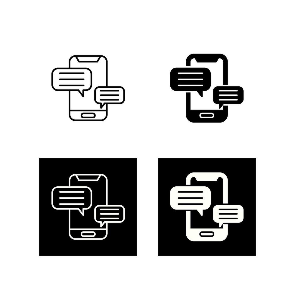 Bubble Chat Vector Icon