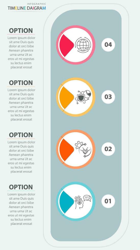 Vector design can be used for displaying charts data business and marketing presentation