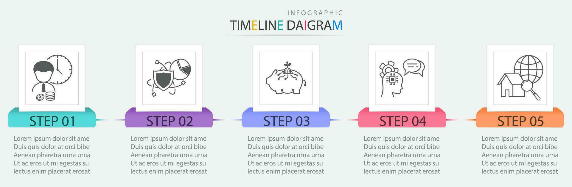 infographic business set 26-3 vector