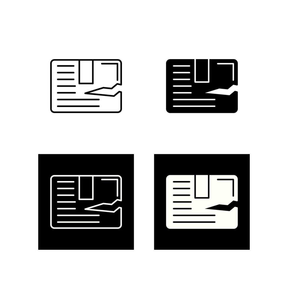 Damage Vector Icon