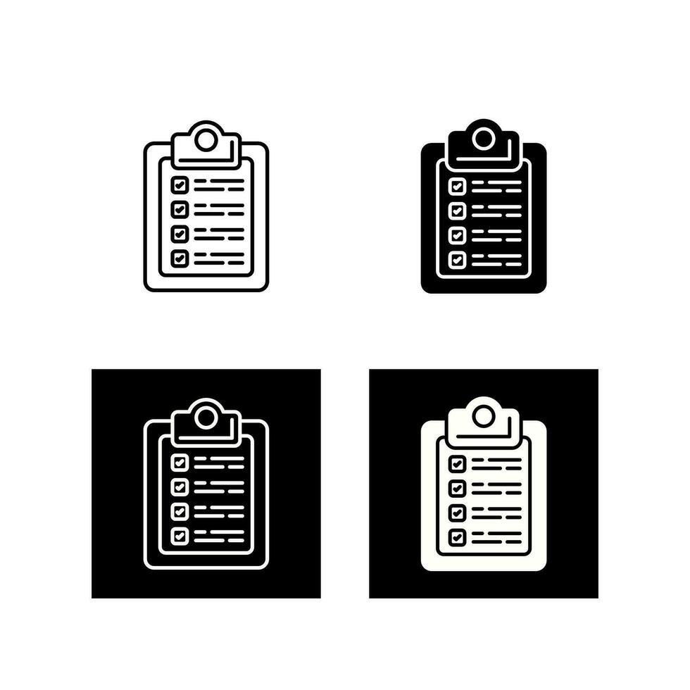 Checklist Vector Icon