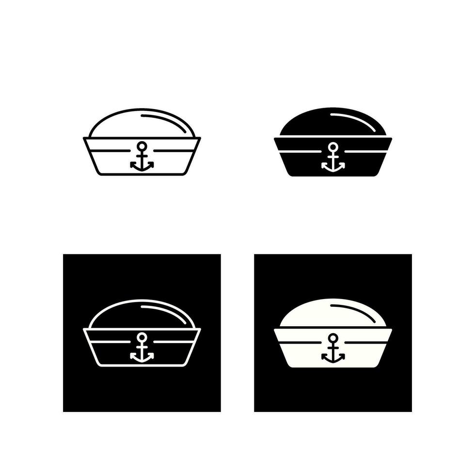 Sailor Hat Vector Icon