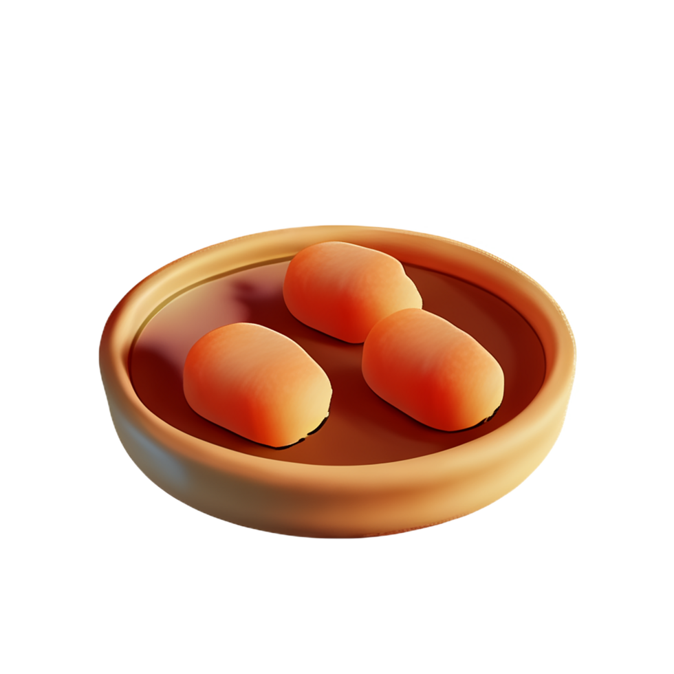 dim sum in a bowl on a plate png