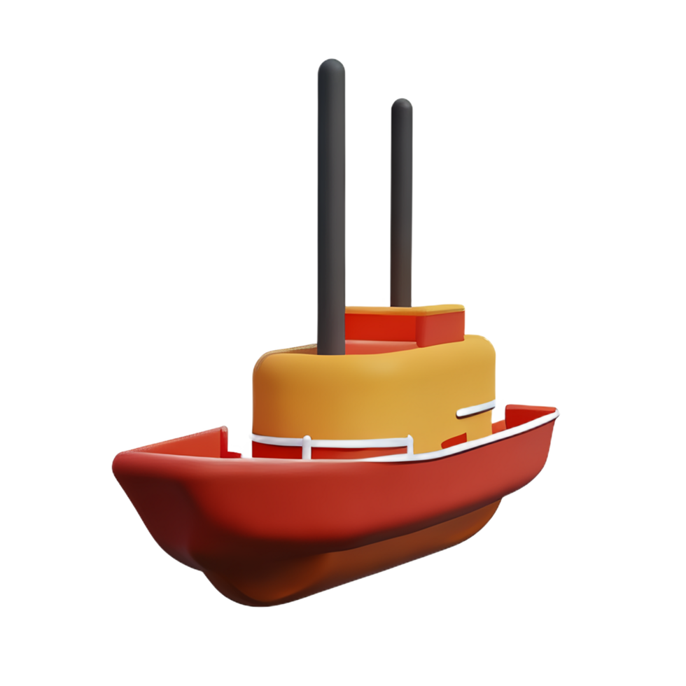 ship 3d icon png