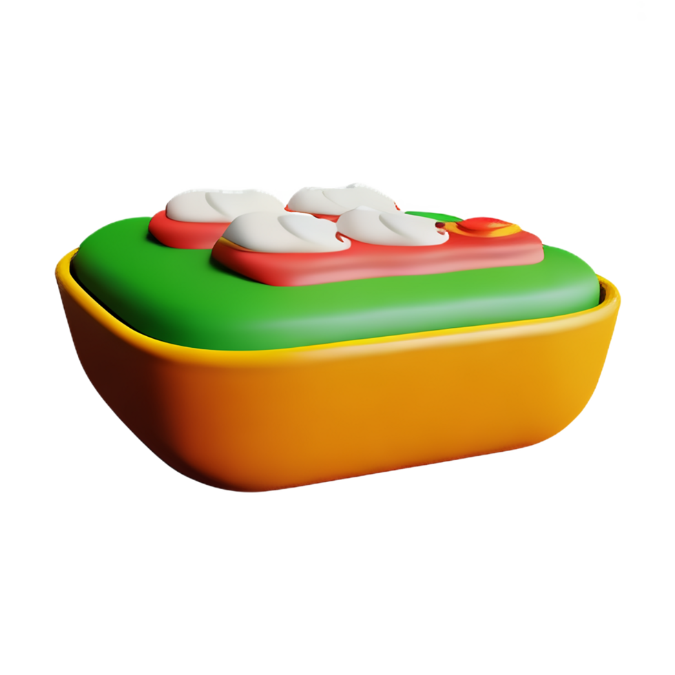 Enchiladas food 3d icon png