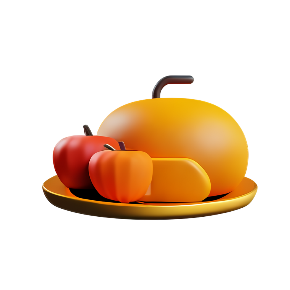 a thanksgiving plate with apples and cheese on it png