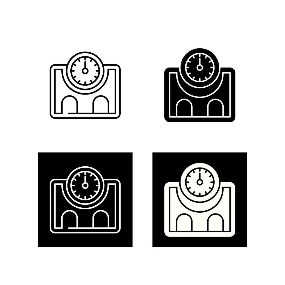 Weight Scale Vector Icon