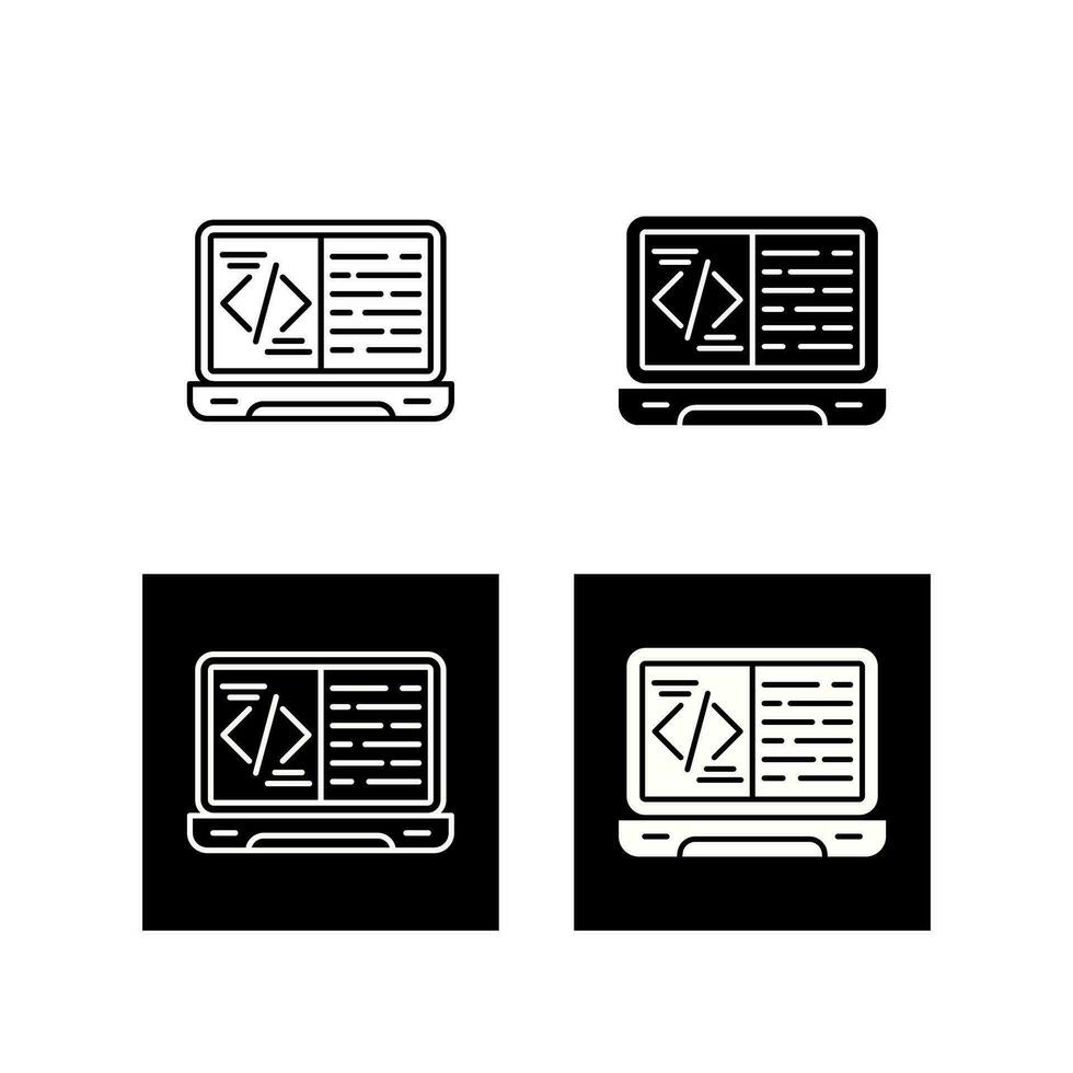 Coding Vector Icon