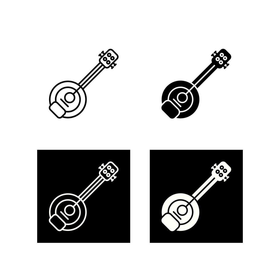 Mandolin Vector Icon