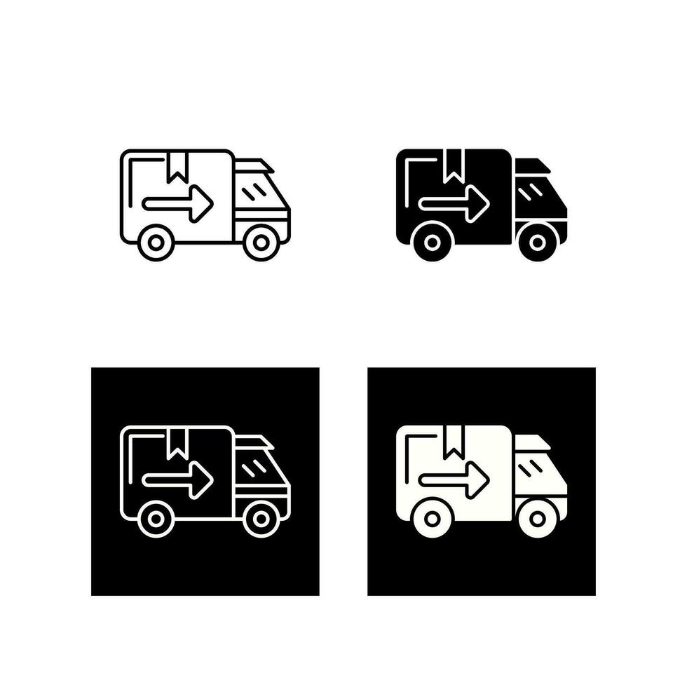 Direct Delivery Vector Icon
