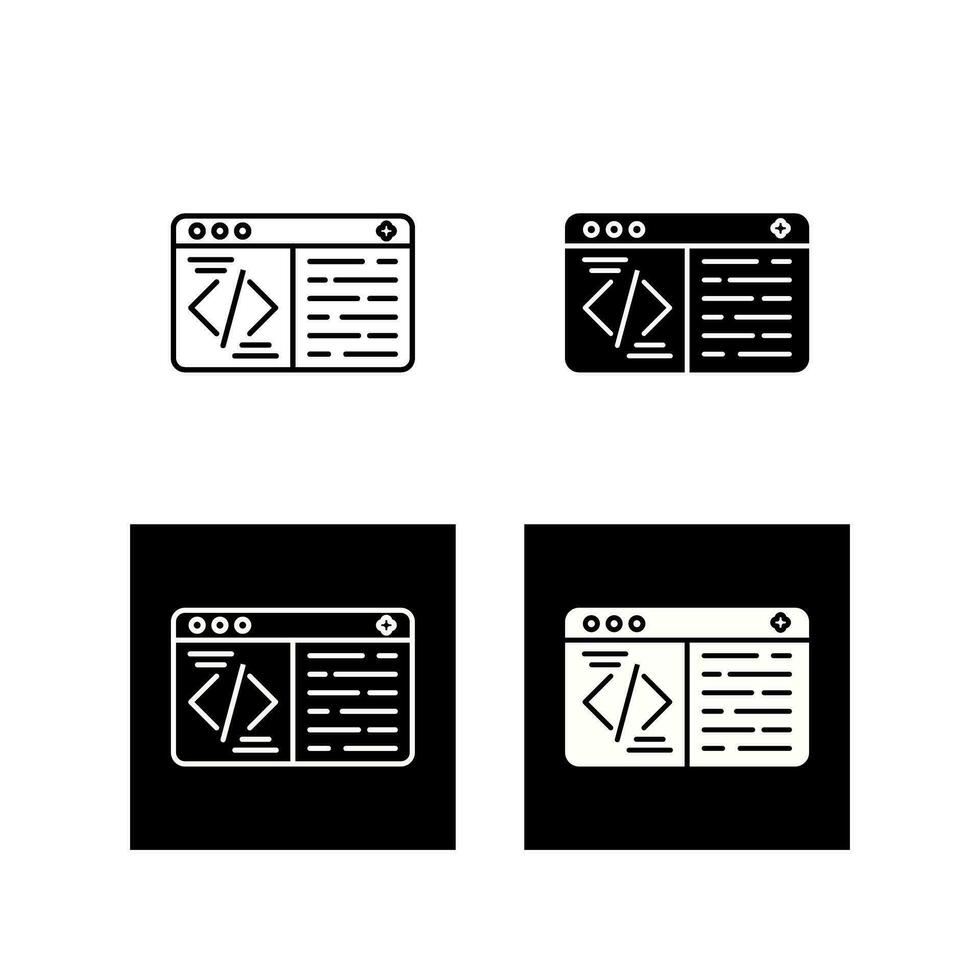 Coding Vector Icon