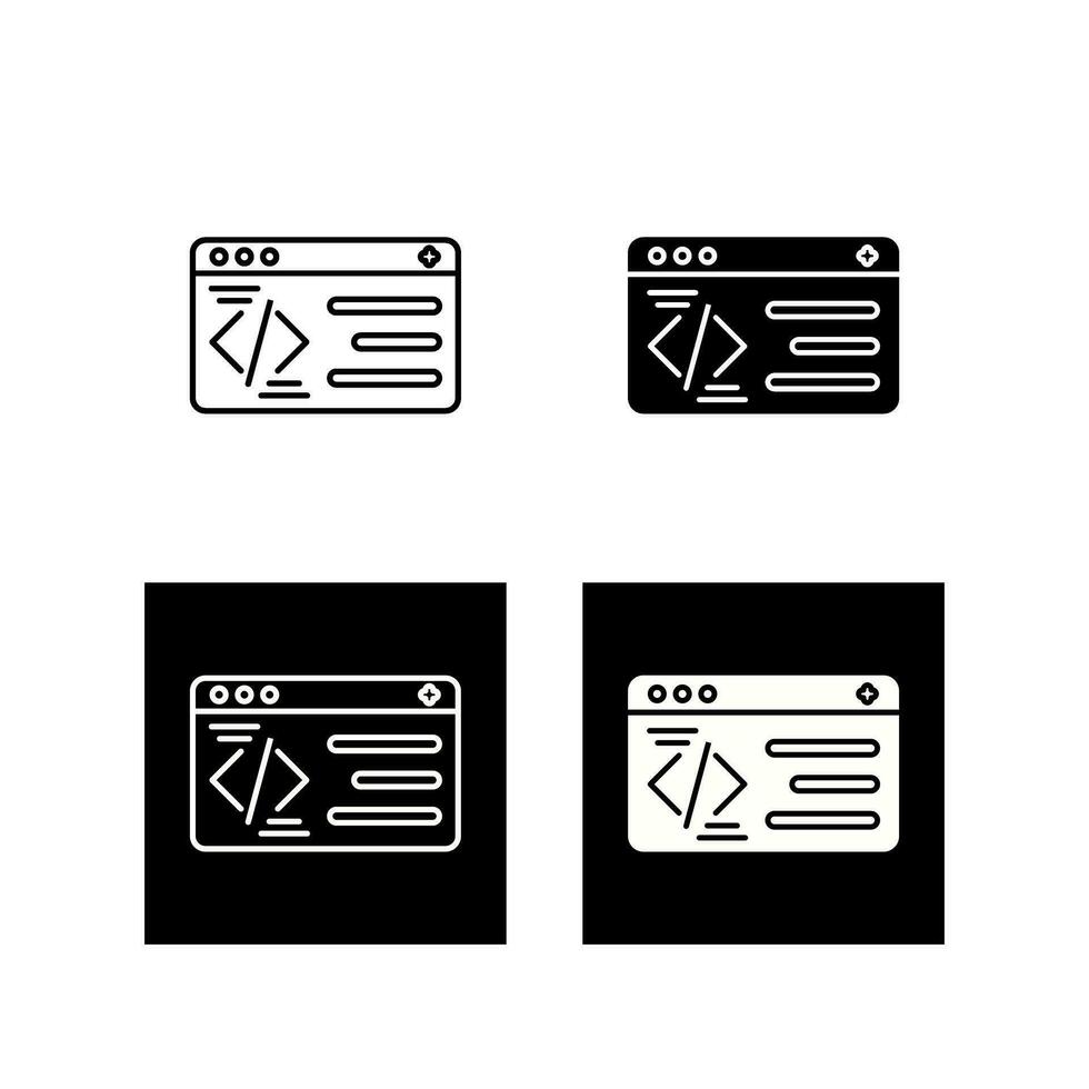 Programming Vector Icon