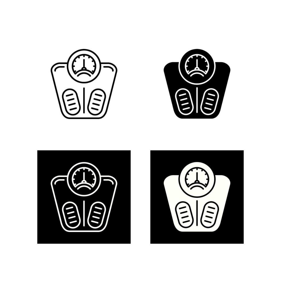 Weight Scale Vector Icon