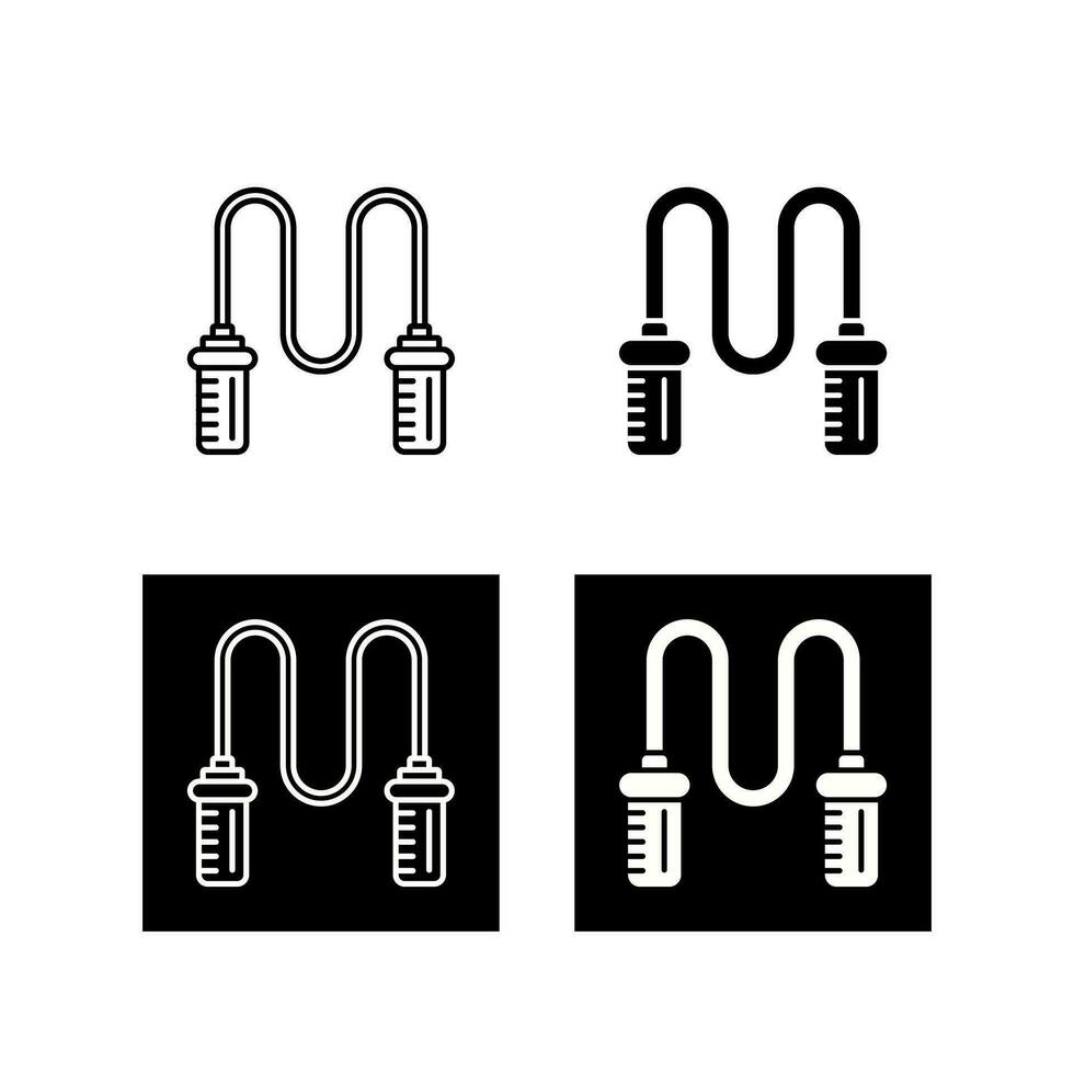 Jumping Rope Vector Icon
