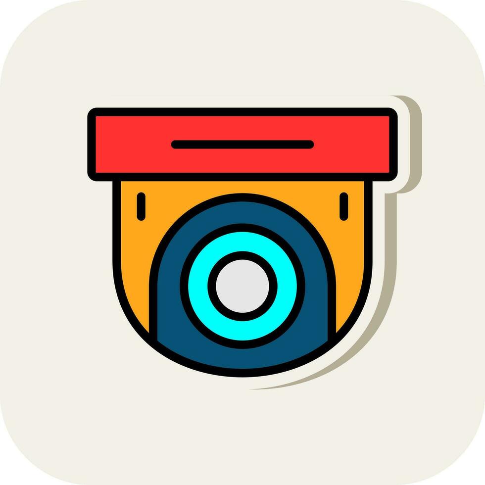 Security Camera  Vector Icon Design