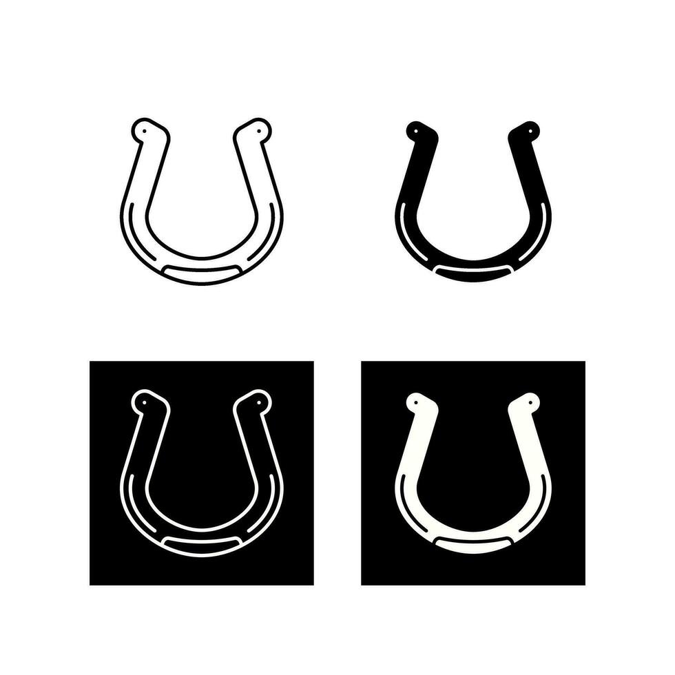 Horseshoe Vector Icon