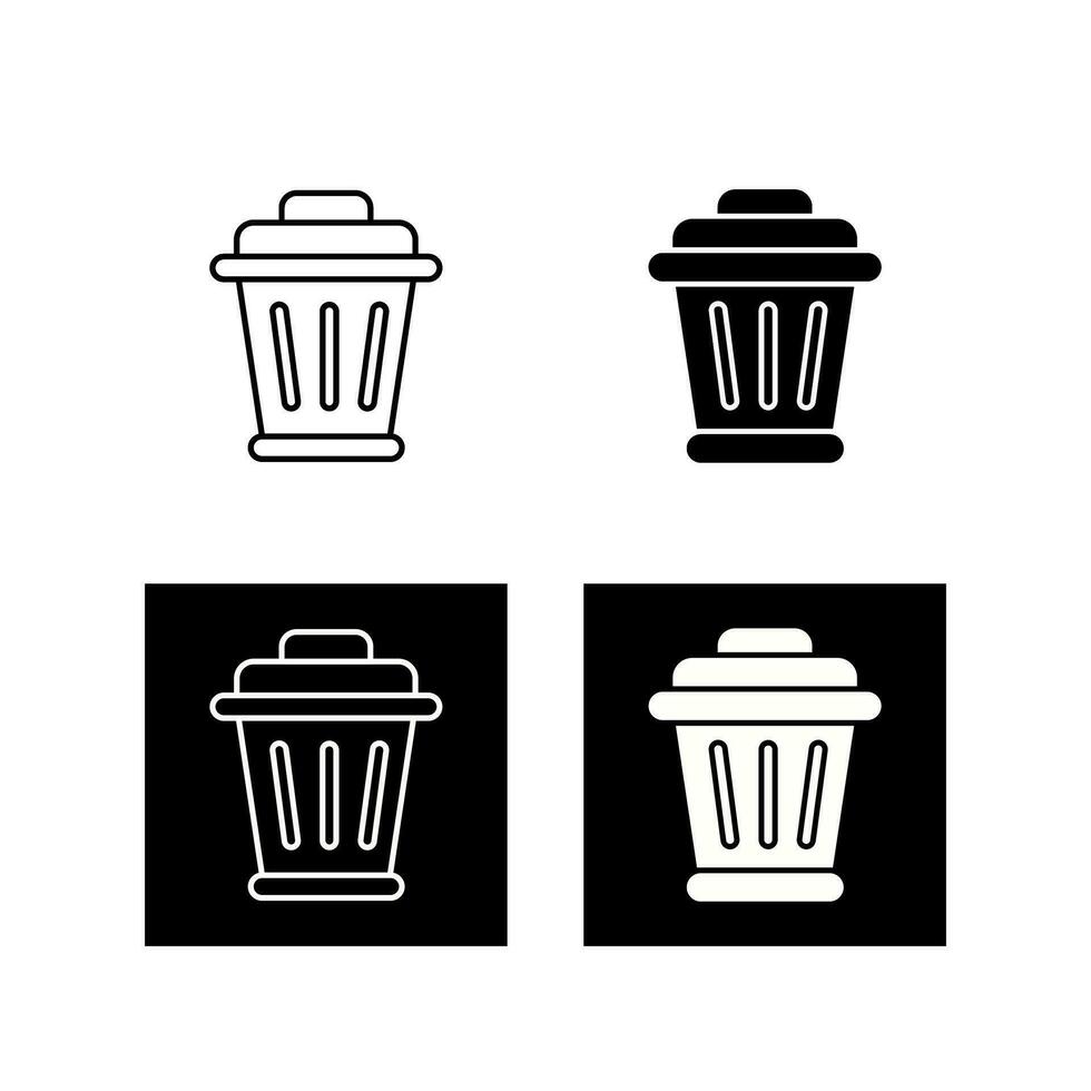Garbage Vector Icon