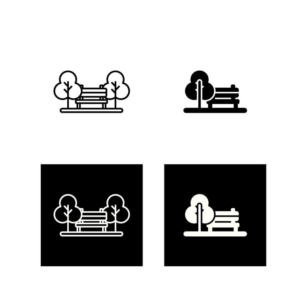 Park Vector Icon