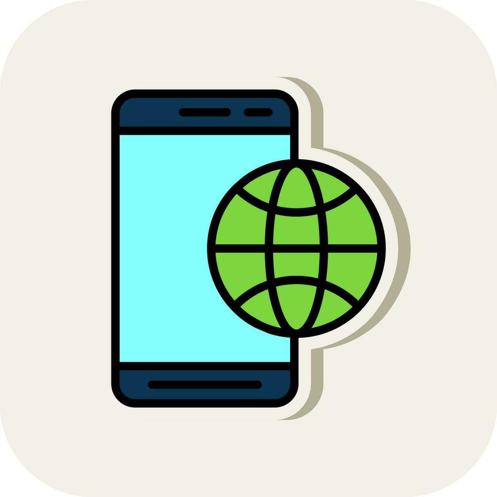Mobile Network  Vector Icon Design