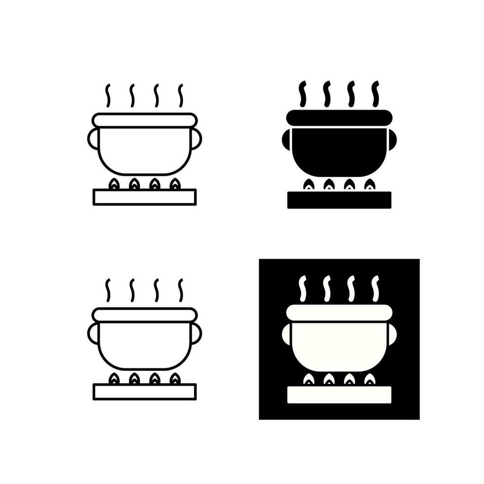 icono de vector de cocina