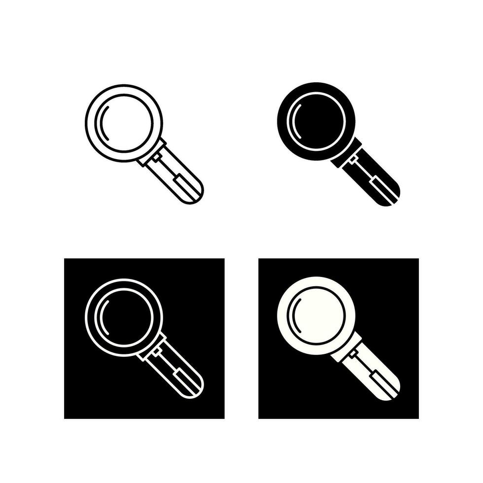 Magnifying Glass Vector Icon