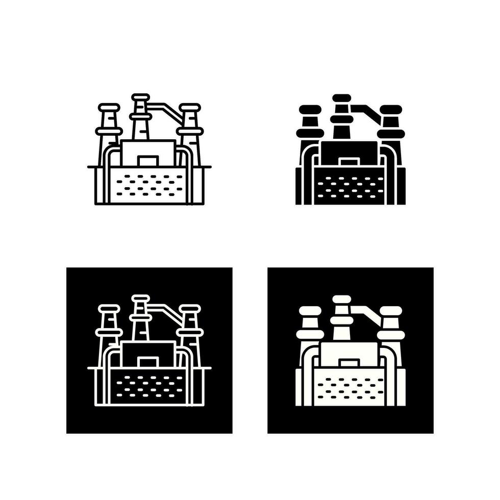 Geothermal Energy Vector Icon