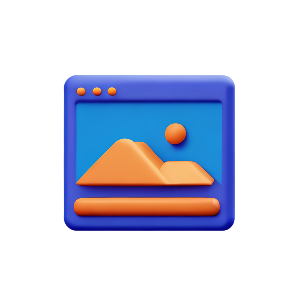 gallery 3d user interface icon png