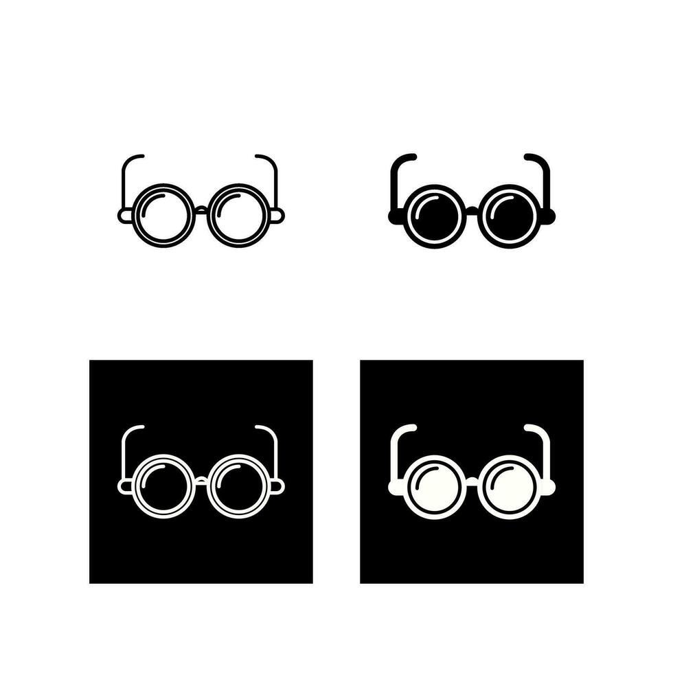 Eyeglasses Vector Icon