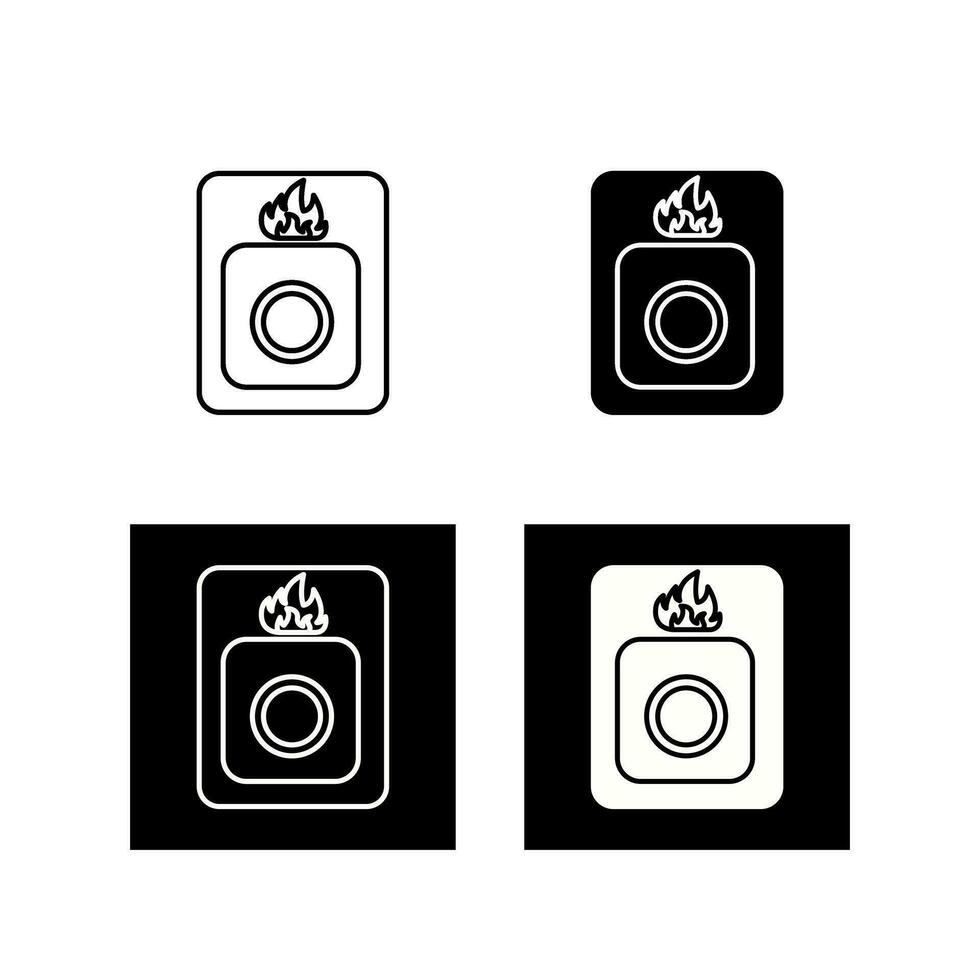 Emergency Button Vector Icon