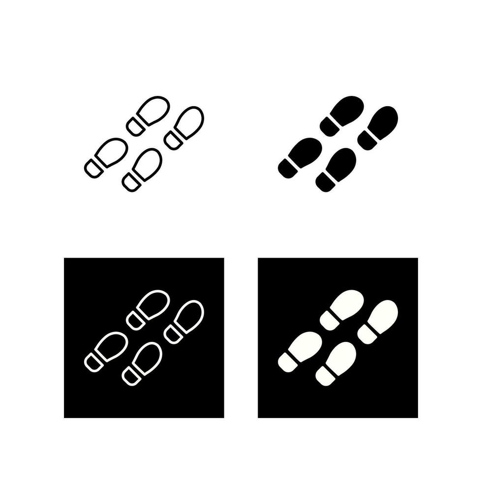 Footprint Vector Icon