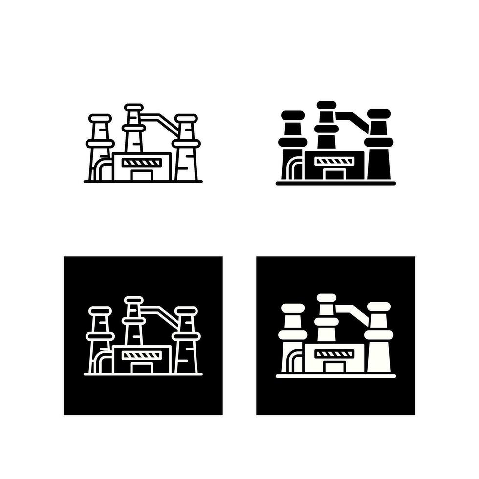 Factory Vector Icon