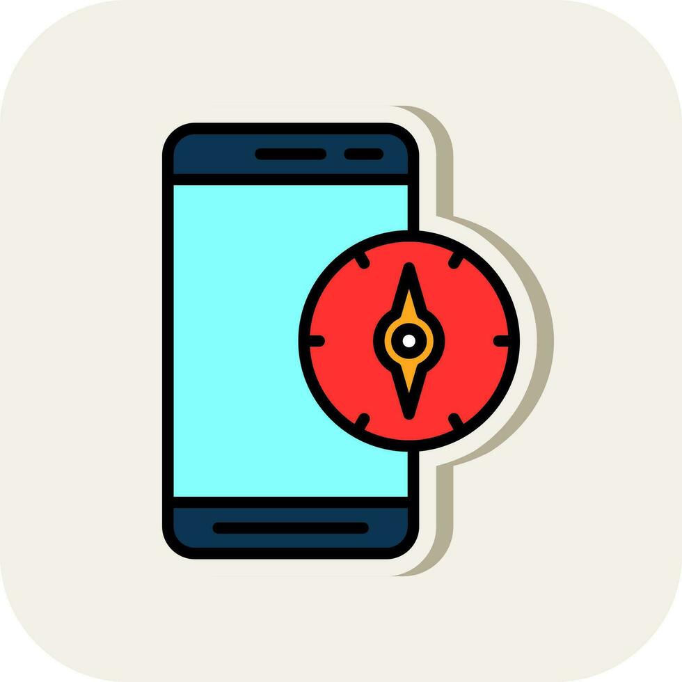 Compass  Vector Icon Design