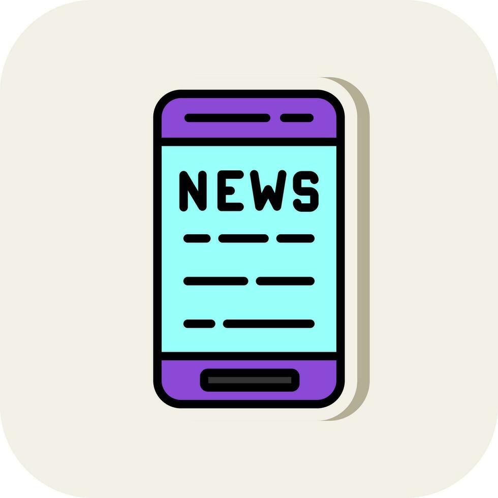 News  Vector Icon Design