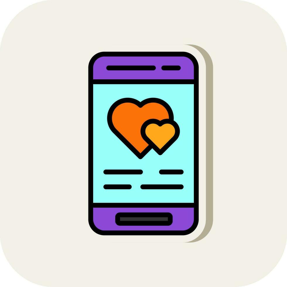 diseño de icono de vector de corazón