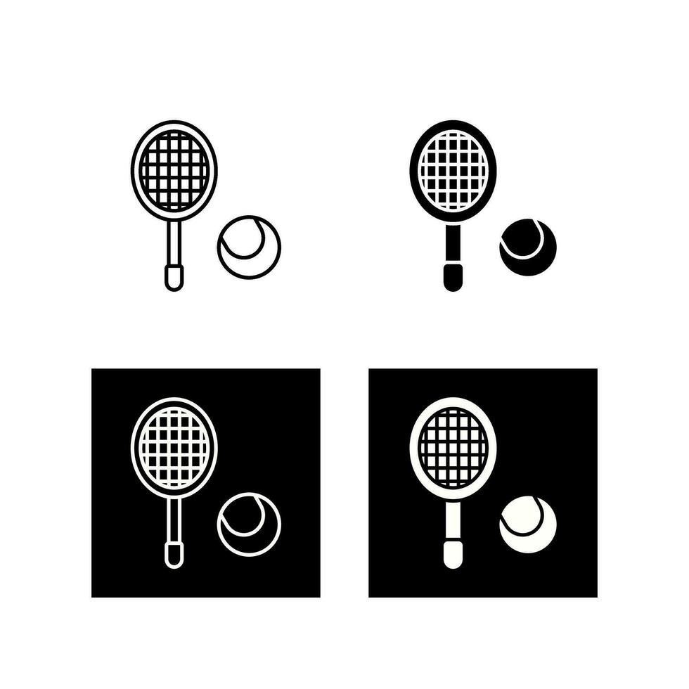 icono de vector de tenis