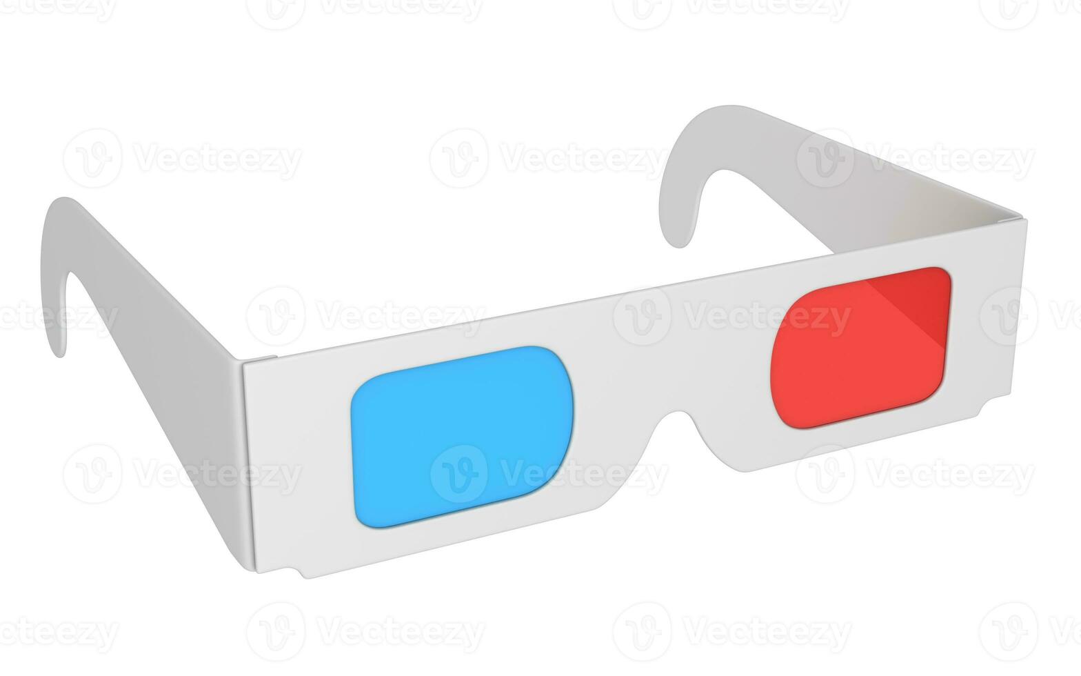 Isolated 3d Glasses photo