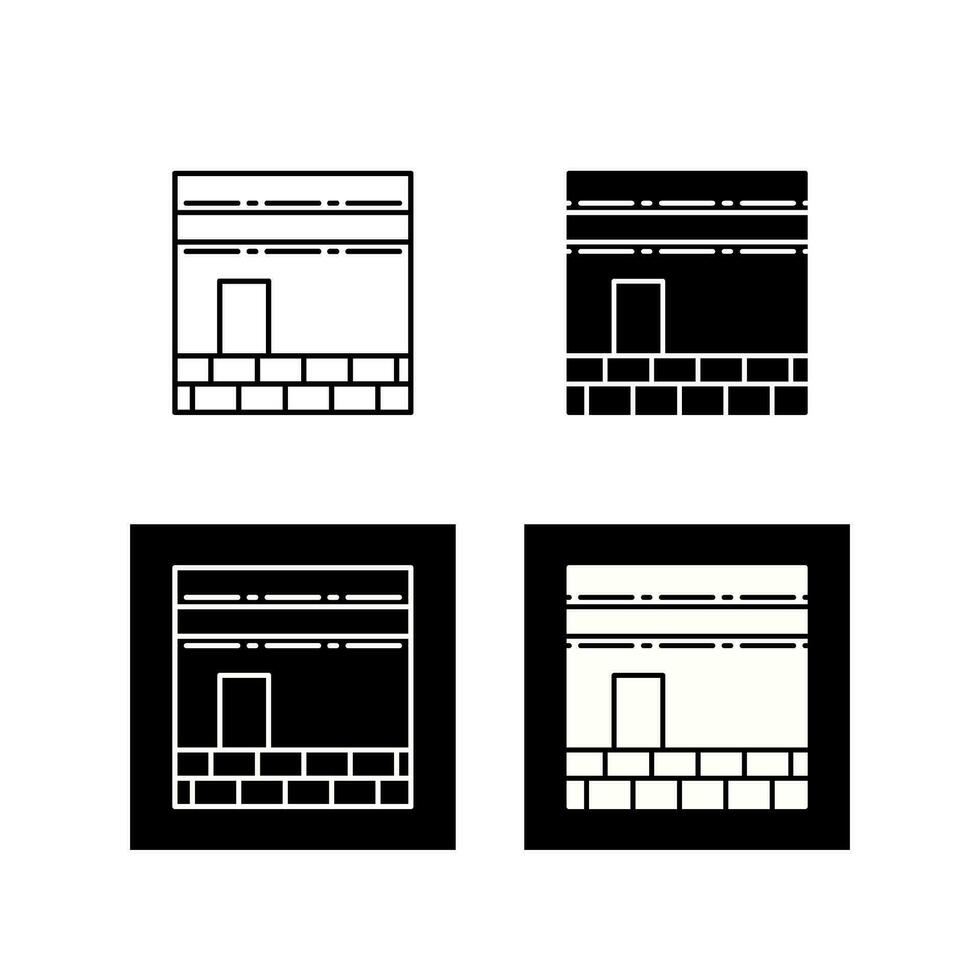 Kaaba Vector Icon
