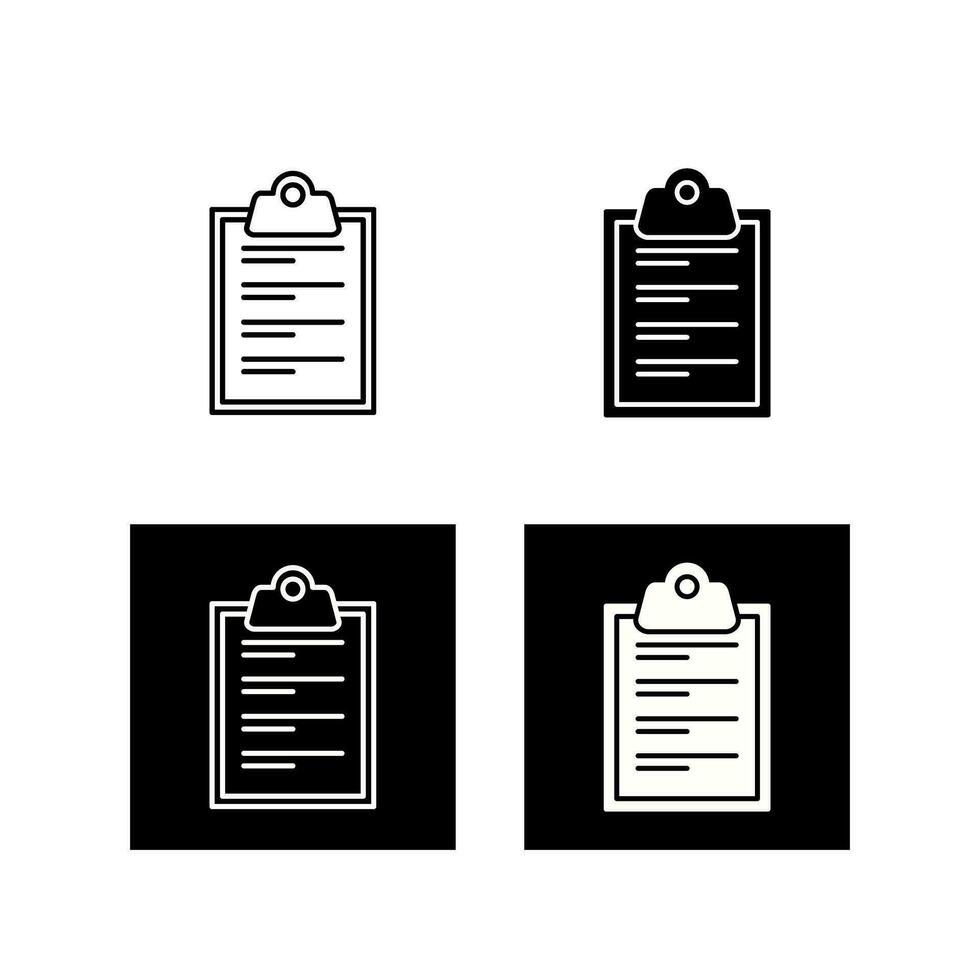 Clipboard Vector Icon