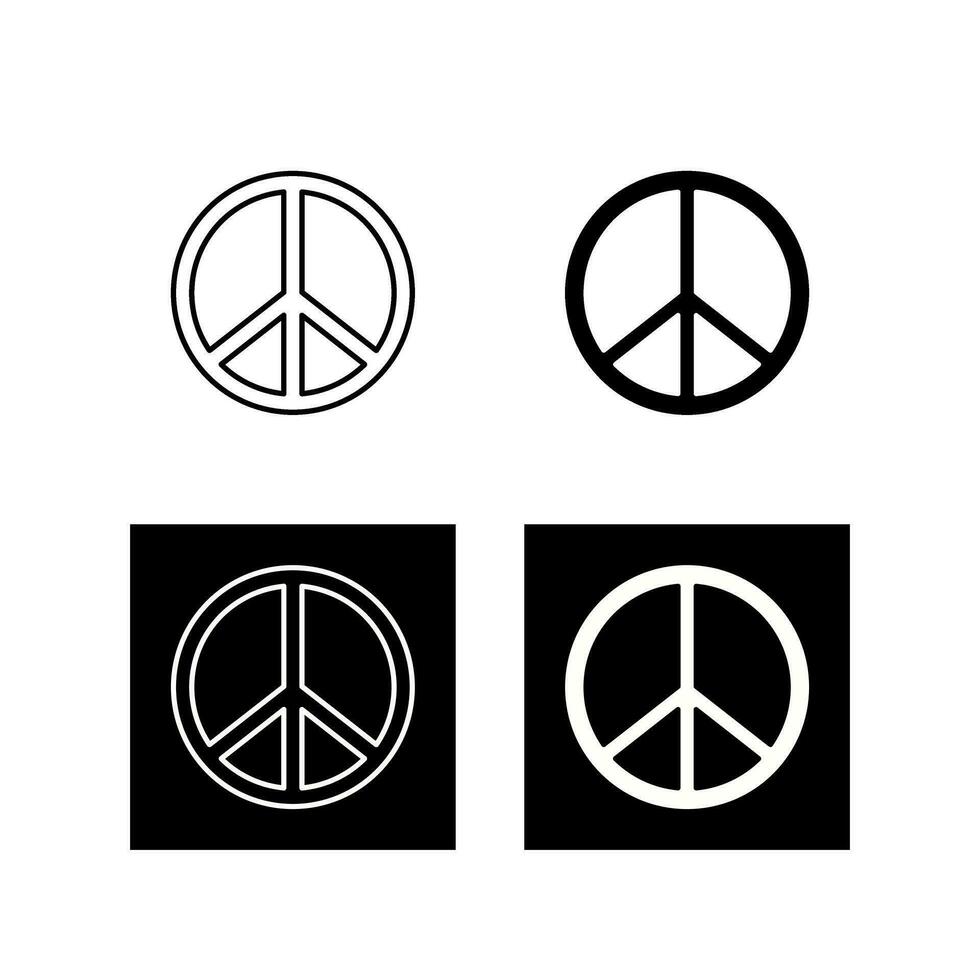 Pacifism Vector Icon