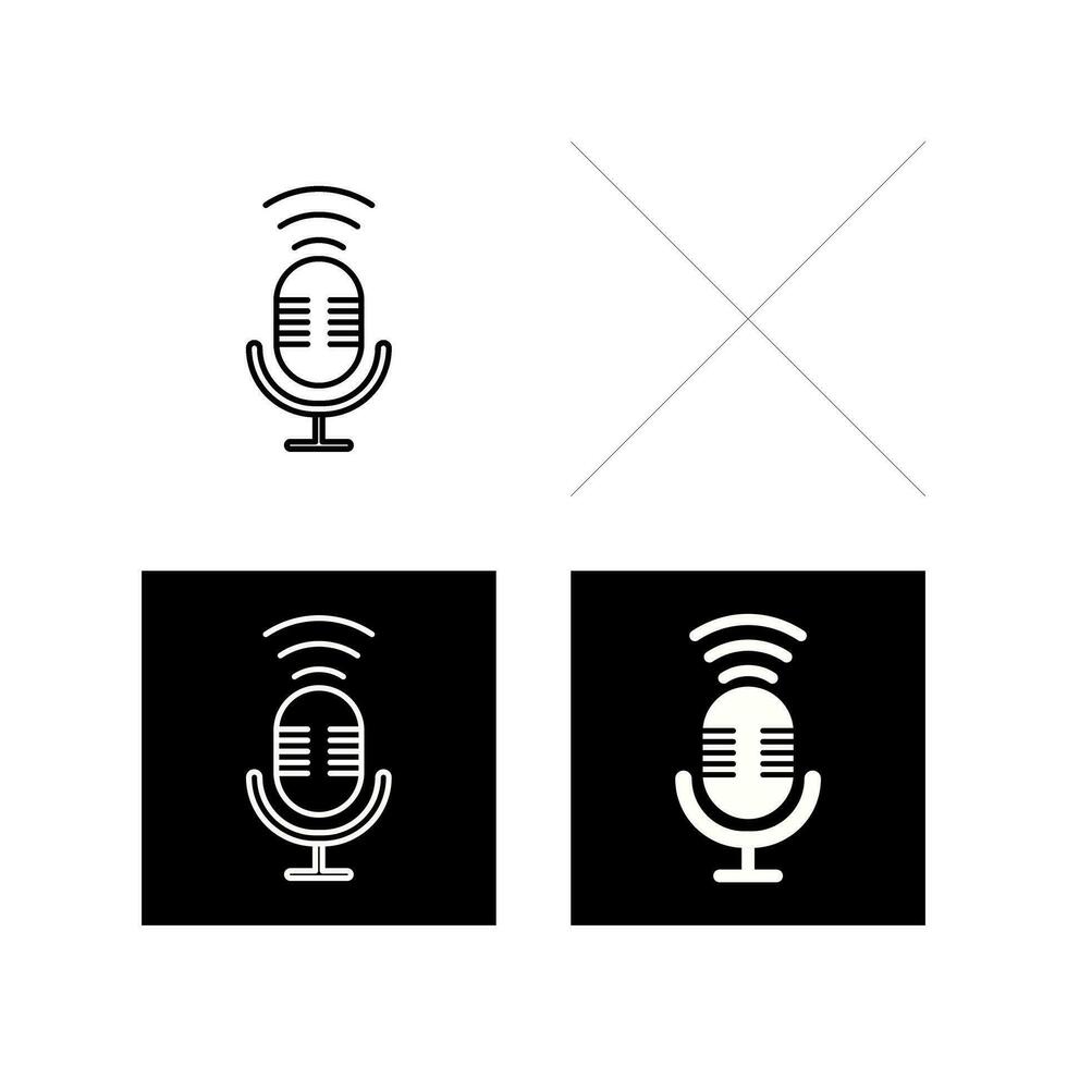 Podcast Vector Icon