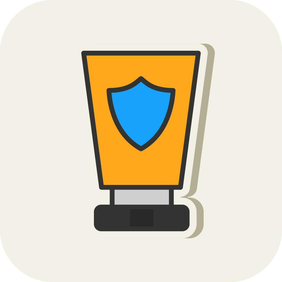 Sunblock  Vector Icon Design