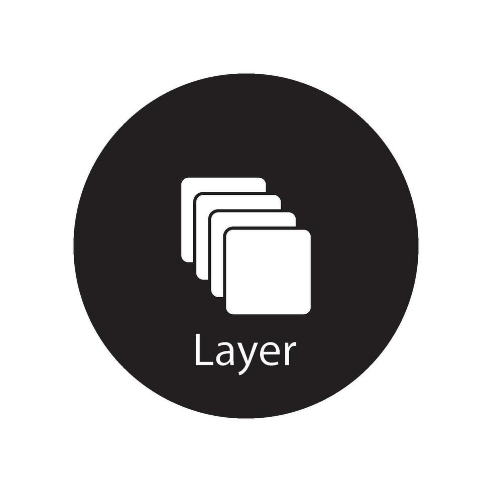 layer icon vector