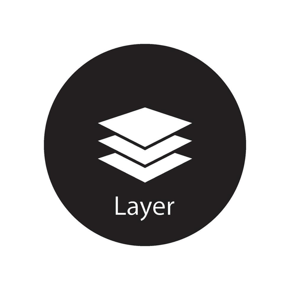 layer icon vector