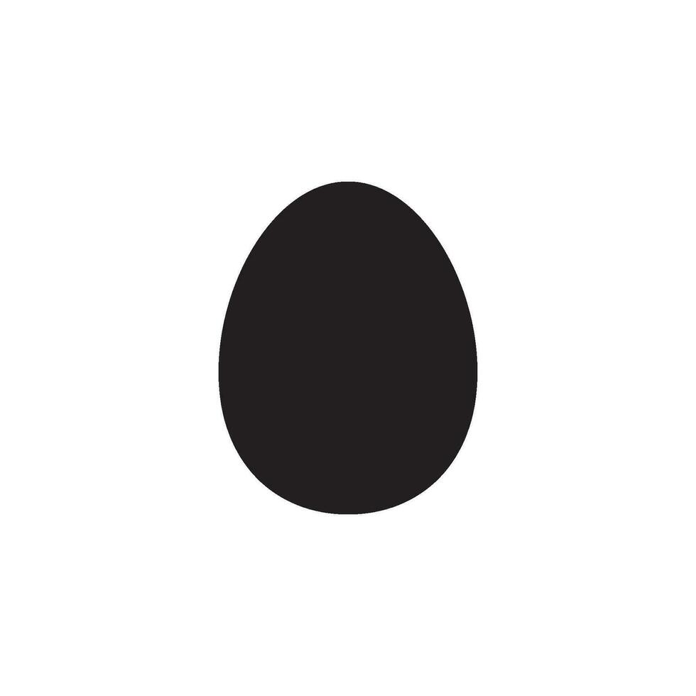 egg icon vector